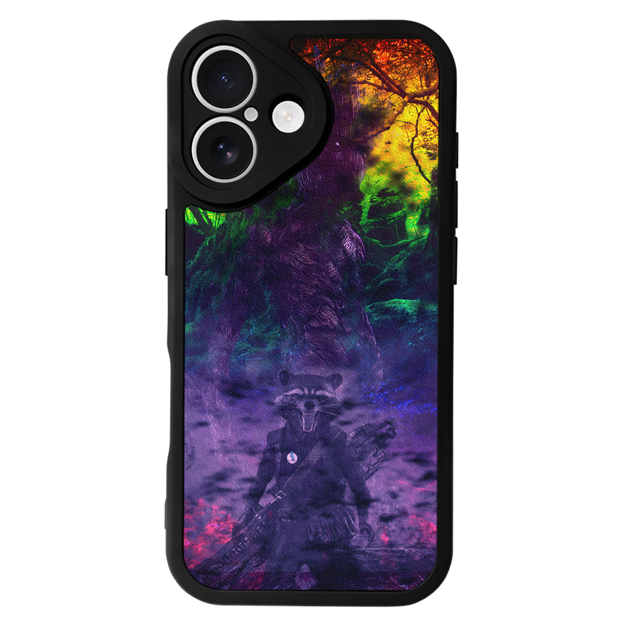 （画像用） アベンジャーズ The Avengers 【iPhone 16シリーズ対応】シリコンスマホケース（レザー調） 材質：シリコン